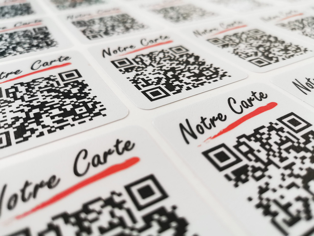 QR codes carte de restaurant