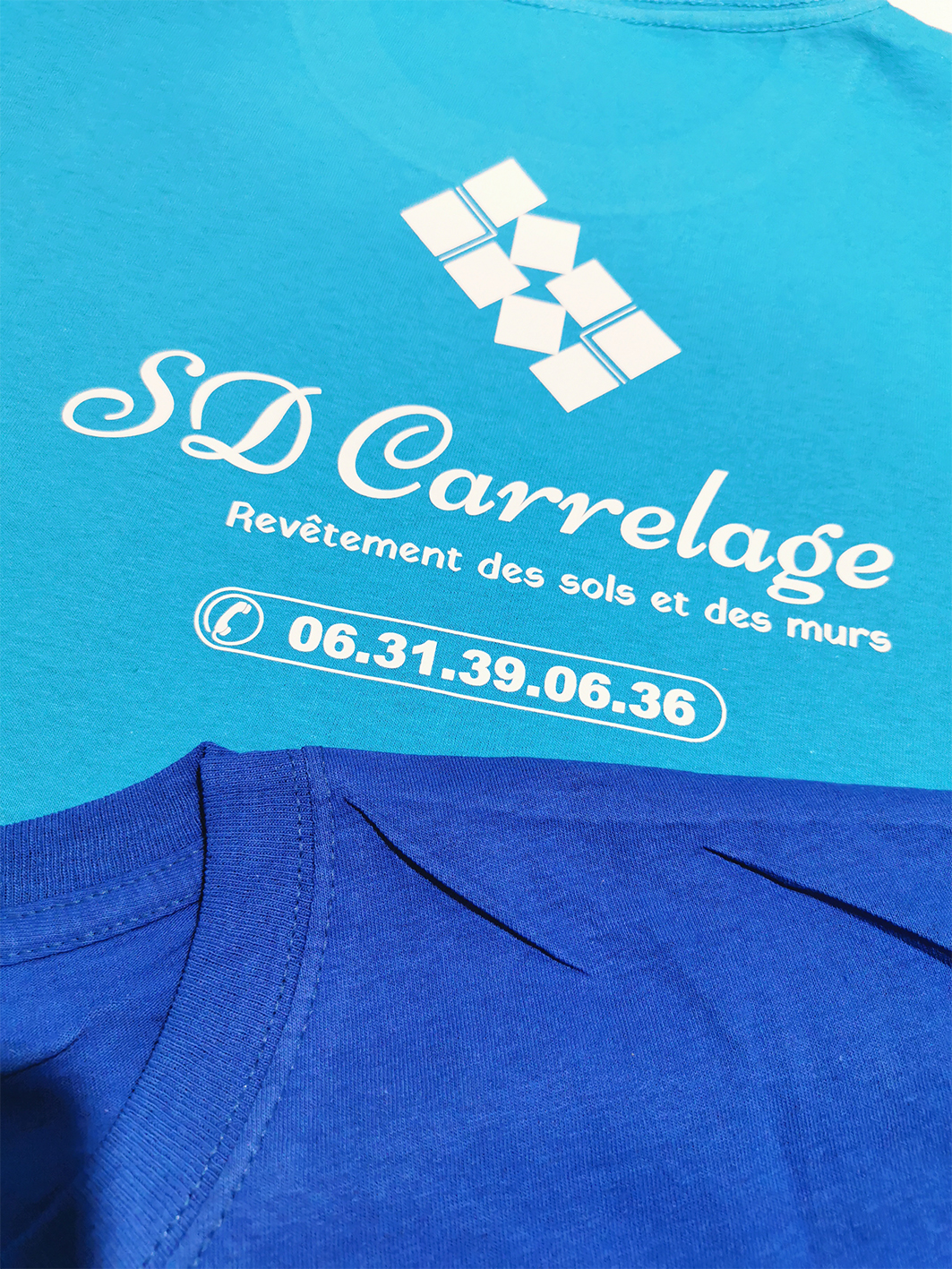 Personnalisation sur tee-shirt